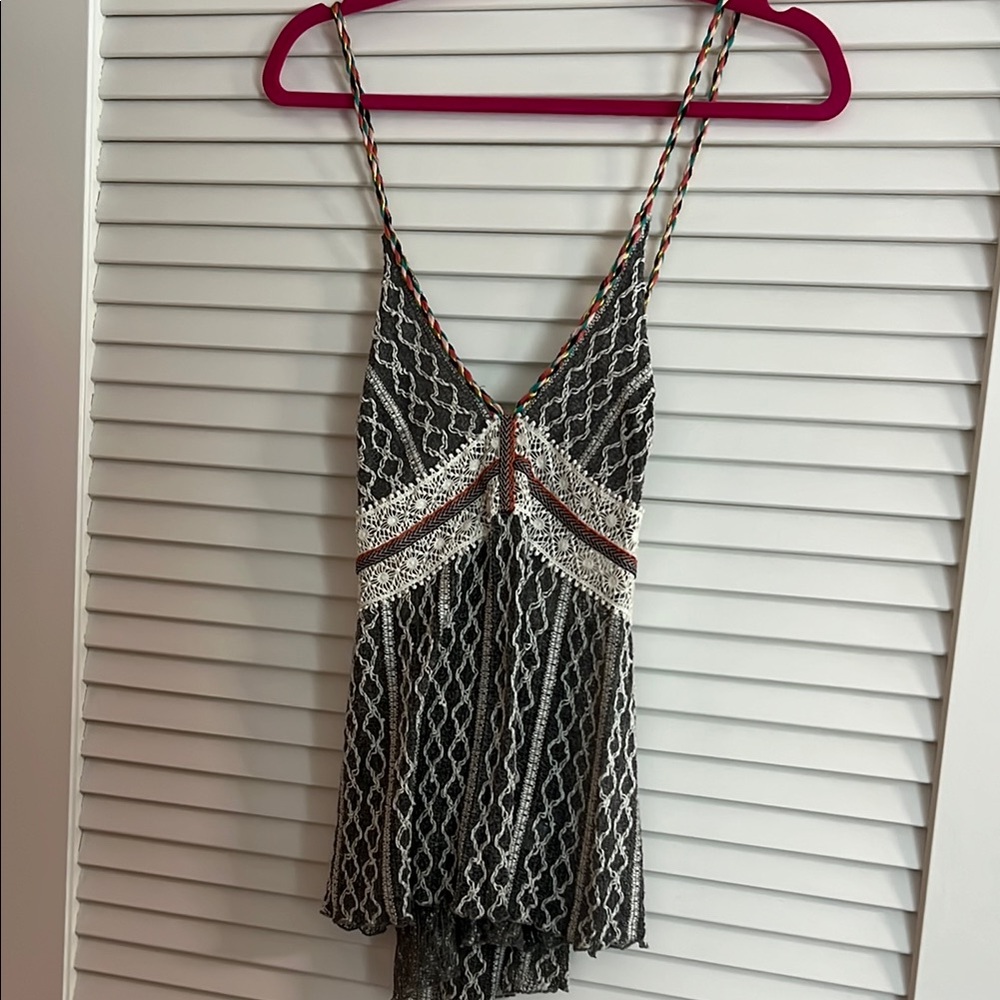 Sloane Rouge Gray Knit Top